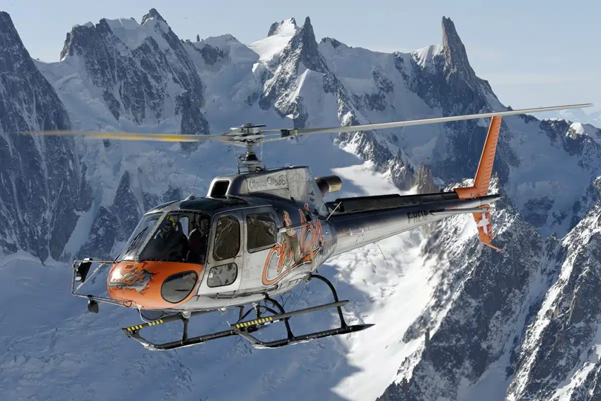 tour en hélicoptère