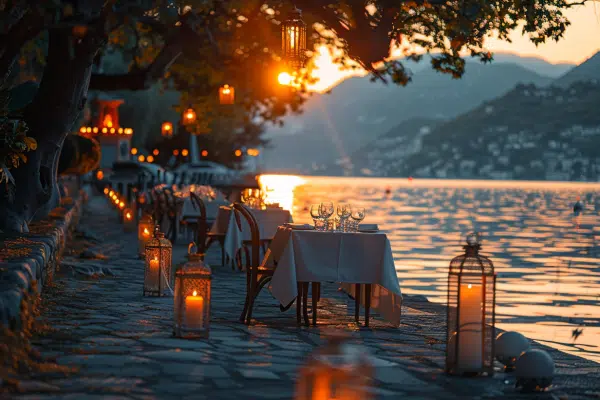 Les plus beaux restaurants au bord du lac à Aix-les-Bains pour un dîner romantique