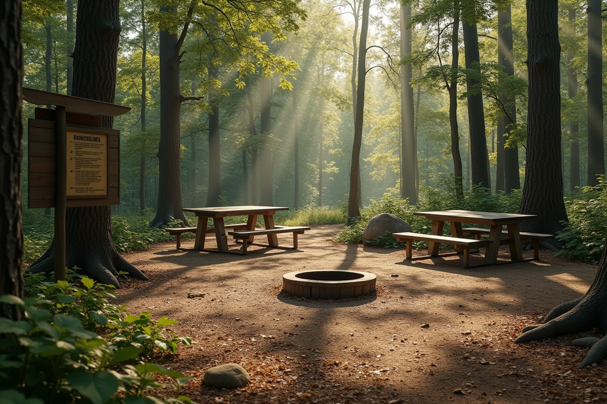 camping forêt