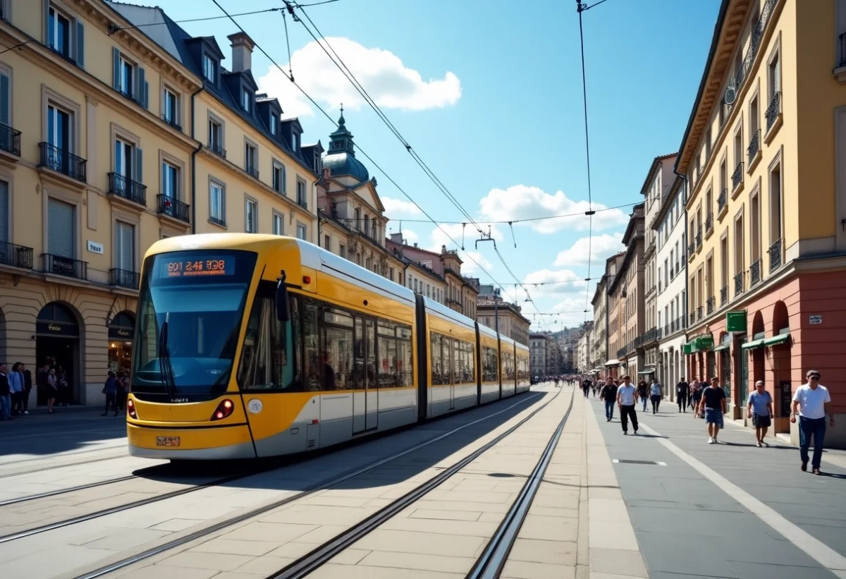 Le T1 Lyon : une ligne historique et moderne