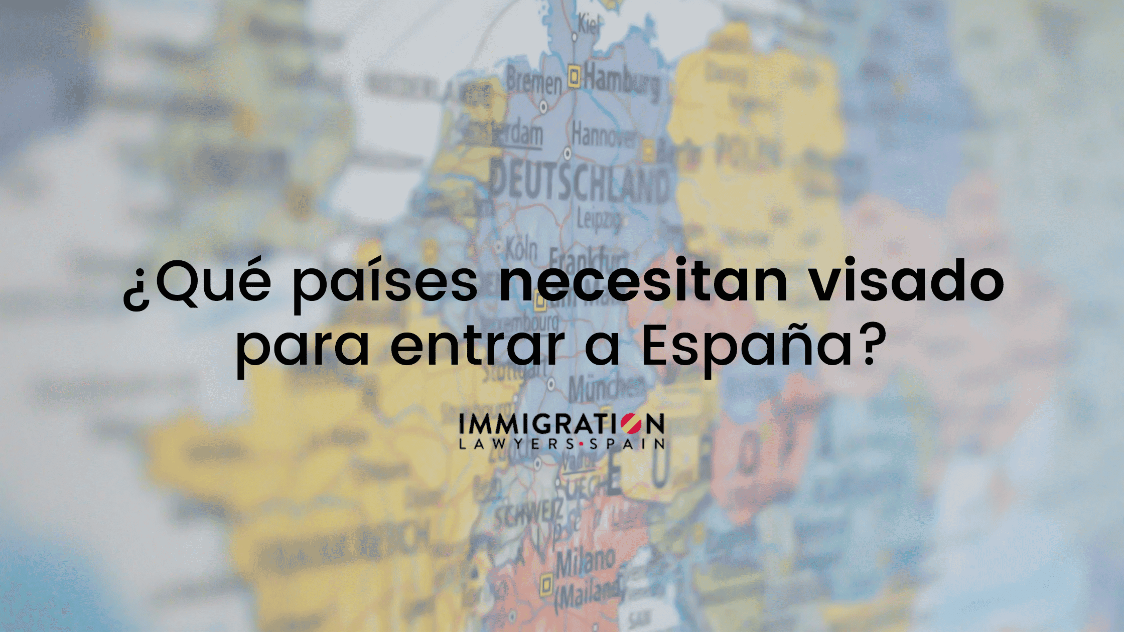 Quels pays n’ont pas besoin de visa pour venir en Espagne ?